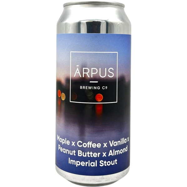 Maple x Coffee x Vanilla x Peanut Butter x Almond Imperial Stout - Ārpus Brewing Co. Stout - Imperial / Double Pastry 440ml - 1