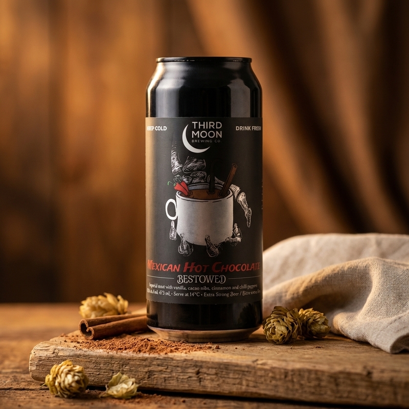 Bestowed - Mexican Hot Chocolate - Third Moon Brewing Company Stout - Imperial / Double 473ml - 1