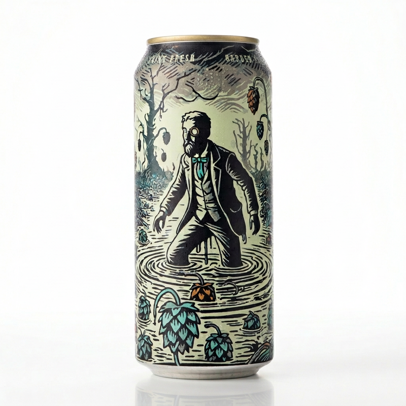 Bourbier - BreWskey IPA - Imperial / Double New England / Hazy 473ml - 2