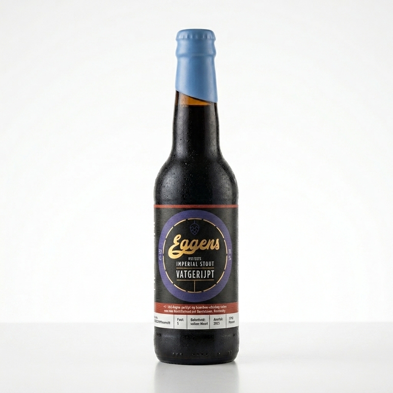 Eggens Imperial Stout - Bourbon Whiskey Barrel (BA25Q1IMPHeavenH) - Eggens Craftbeer Stout - Imperial / Double 330ml - 2