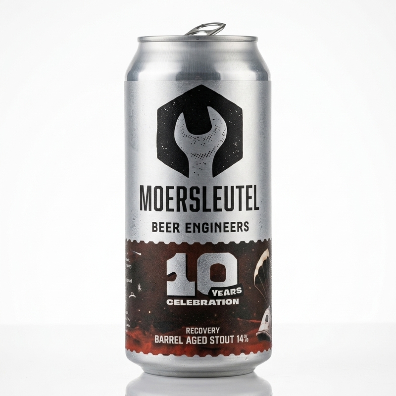 10 Years Celebration: Recovery - Moersleutel Craft Brewery Stout - Imperial / Double 440ml - 2