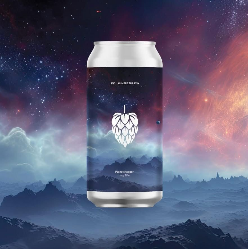 Planet Hopper - Folkingebrew IPA - Triple New England / Hazy 440ml - 1