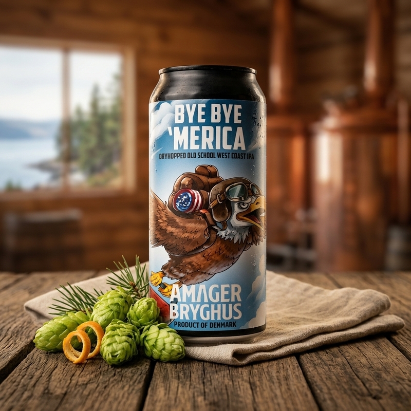 Bye Bye 'Merica - Amager Bryghus IPA - American 440ml - 2