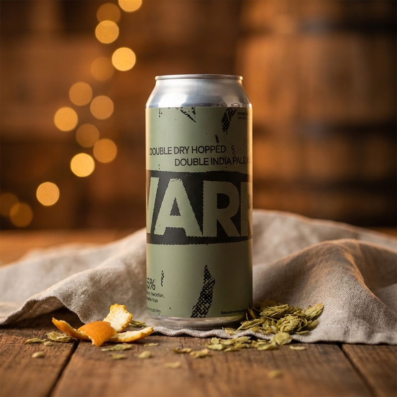 The Warrior - Fidens Brewing Co. IPA - Imperial / Double New England / Hazy 473ml - 1