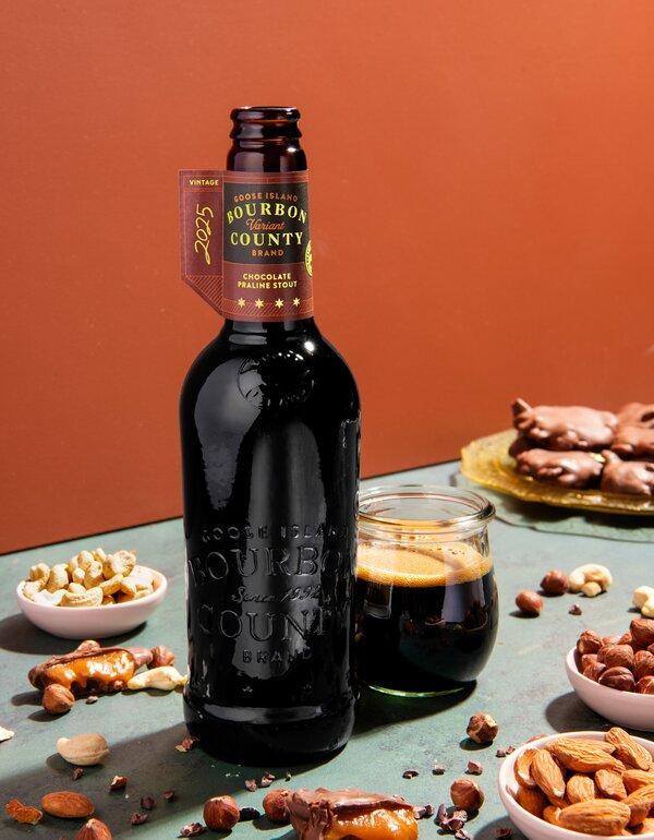 Bourbon County Brand Chocolate Praline Stout (2025) - Goose Island Beer Co. Stout - Imperial / Double 500ml - 1
