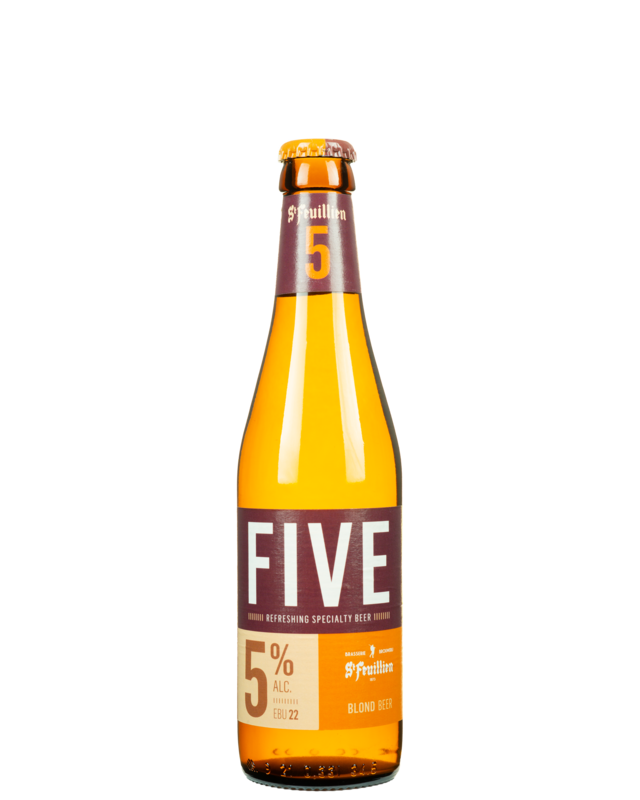 FIVE - Brasserie St-Feuillien Belgian Blonde 330ml - 1