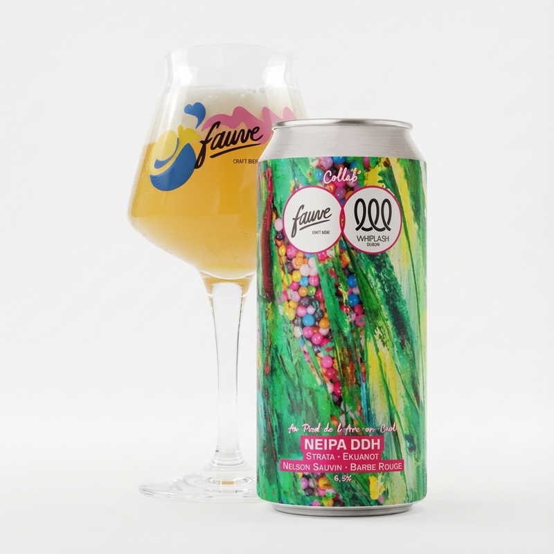 Au Pied de l'Arc-en-Ciel - Fauve IPA - New England / Hazy 440ml - 1