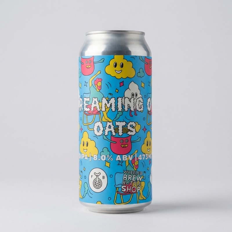 Dreaming of Oats - Fine Balance Brewing IPA - Imperial / Double New England / Hazy 473ml - 1