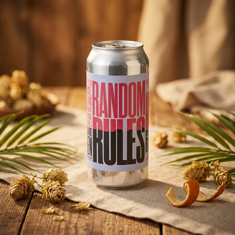 Random Rules - Verdant Brewing Co Pale Ale - New England / Hazy 440ml - 2