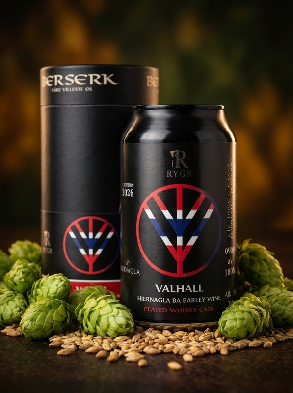 Valhall Peated BA - RYGR Brygghús Barleywine - Other 330ml - 2