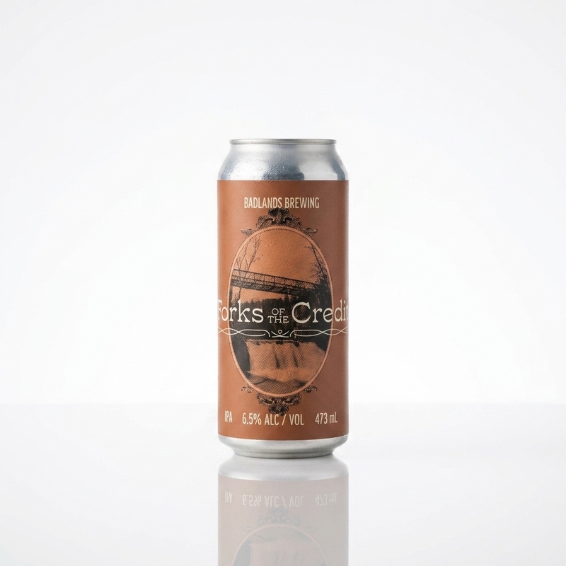 Forks Of The Credit (2026) - Badlands IPA - New England / Hazy 473ml - 2