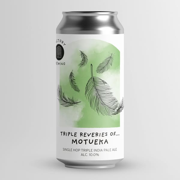 Triple Reveries of… Motueka - Factory Brewing IPA - Triple New England / Hazy 440ml - 1
