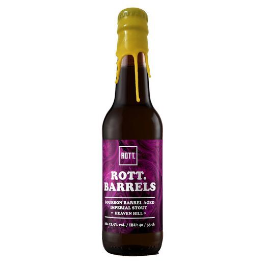 ROTT.barrels No. VIII - Bourbon Barrel Aged Imperial Stout (2024) - ROTT. Brouwers Stout - Imperial / Double Milk 330ml - 1