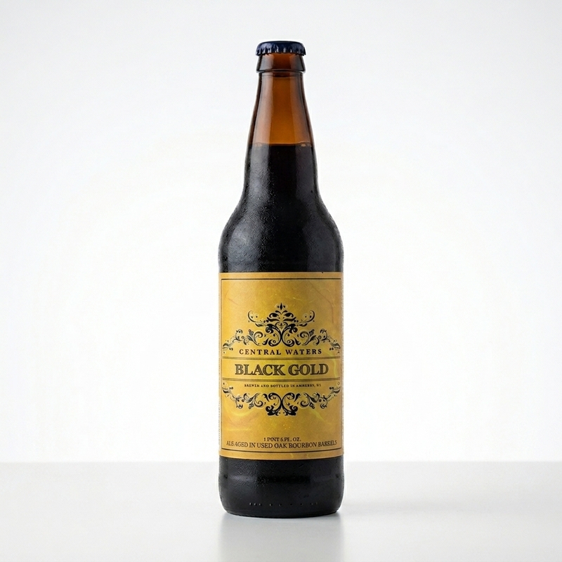 Black Gold (2025) - Central Waters Brewing Company Stout - Imperial / Double 650ml - 2