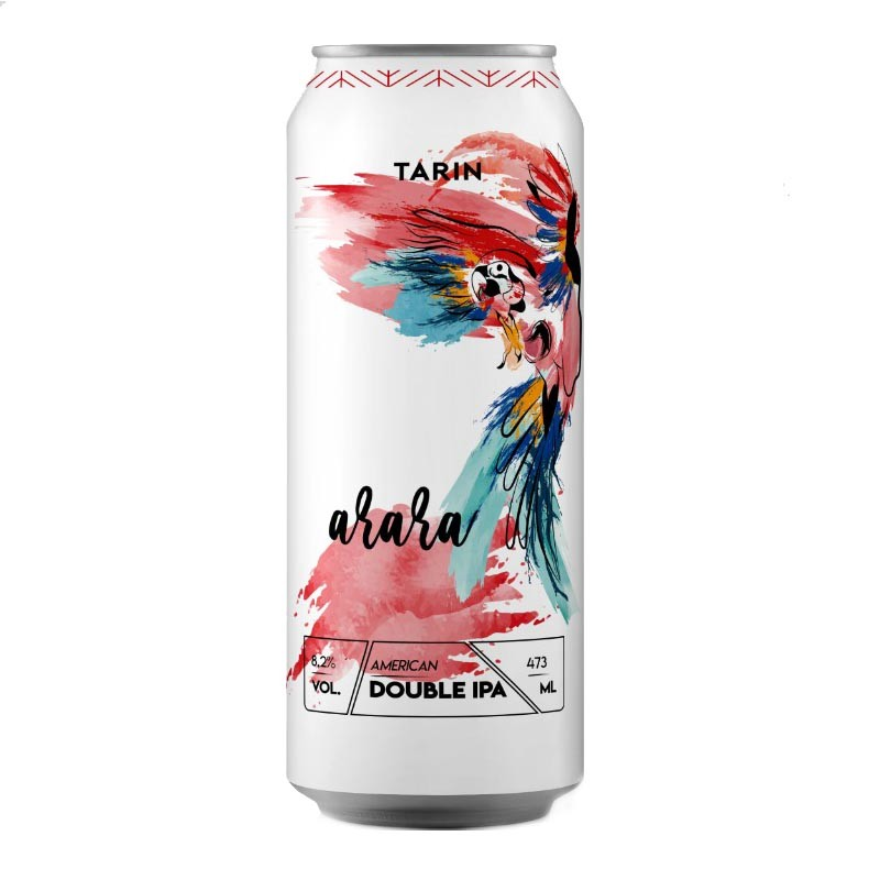 Arara - Tarin Cervejaria IPA - Imperial / Double New England / Hazy 473ml - 1