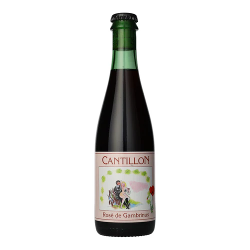 Rosé de Gambrinus (37,5CL) - Brasserie Cantillon Lambic - Framboise 375ml - 1