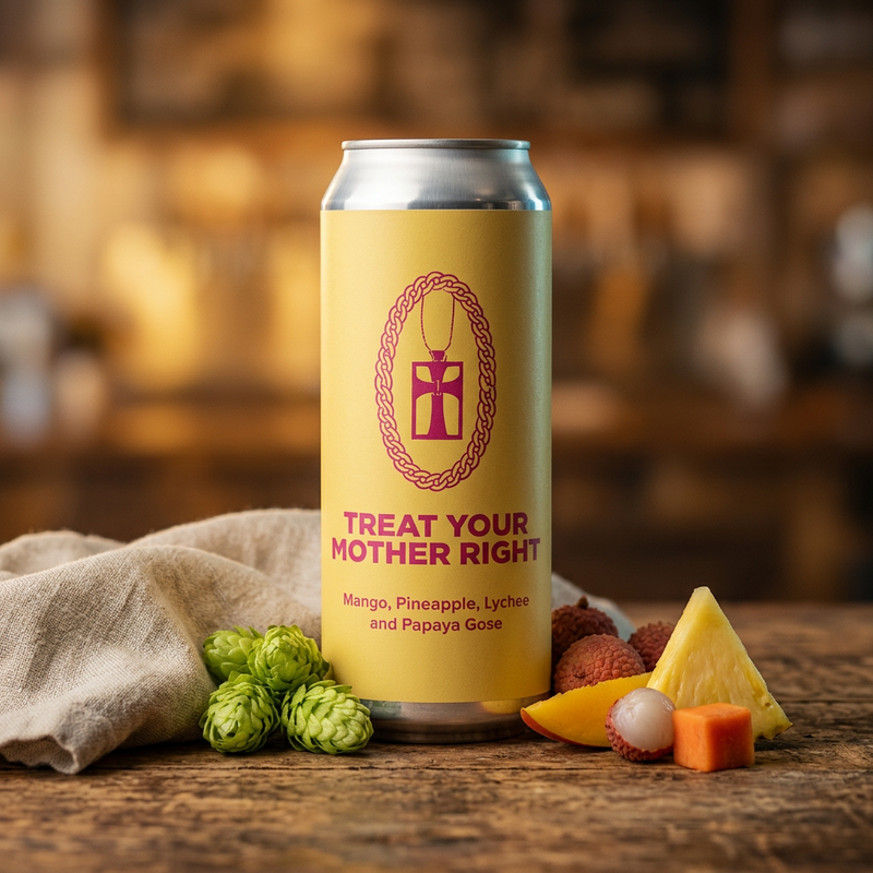 Treat Your Mother Right - Pomona Island Brew Co. Sour - Fruited Gose 440ml - 2