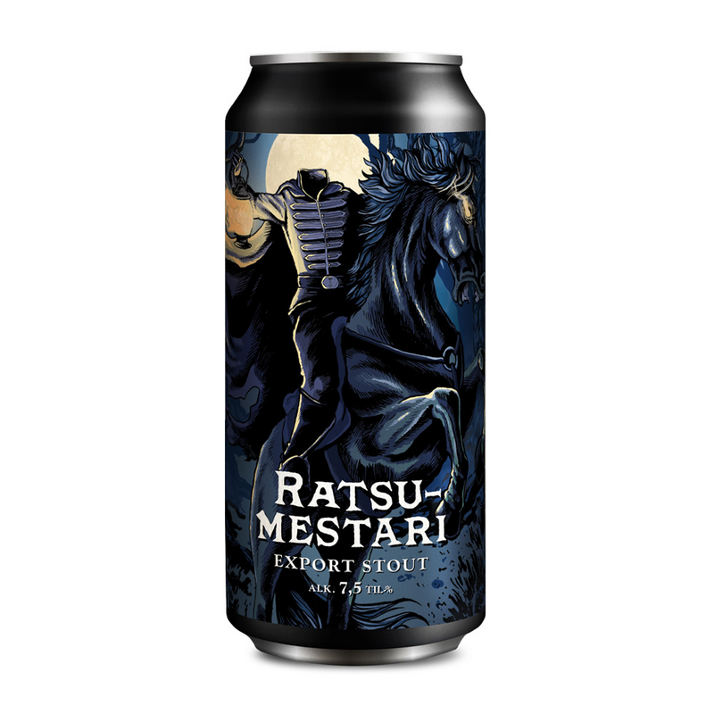 Ratsumestari - Panimoyhtiö Tuju Stout - Foreign / Export 440ml - 1