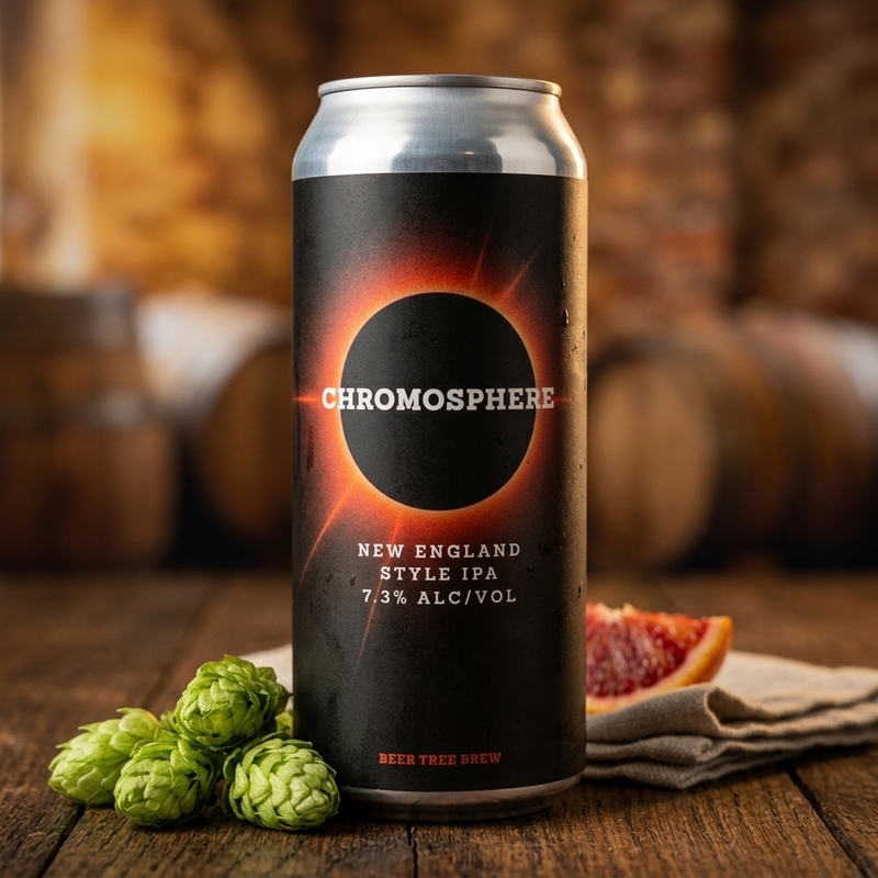 Chromosphere - Beer Tree Brew IPA - New England / Hazy 473ml - 1