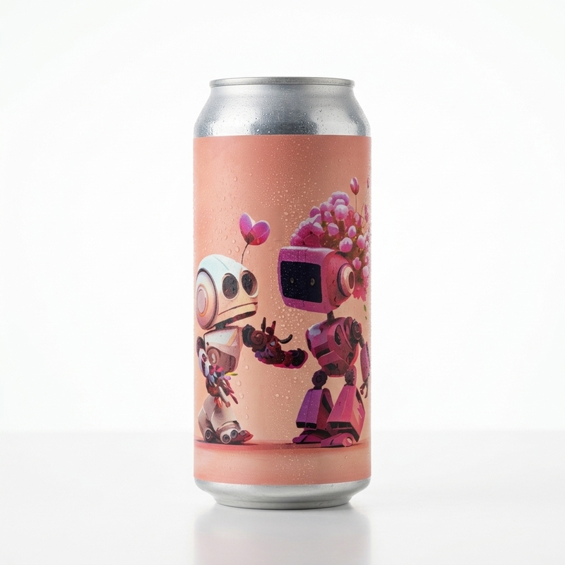 Robot Love - Tin Barn Brewing IPA - New England / Hazy 473ml - 2