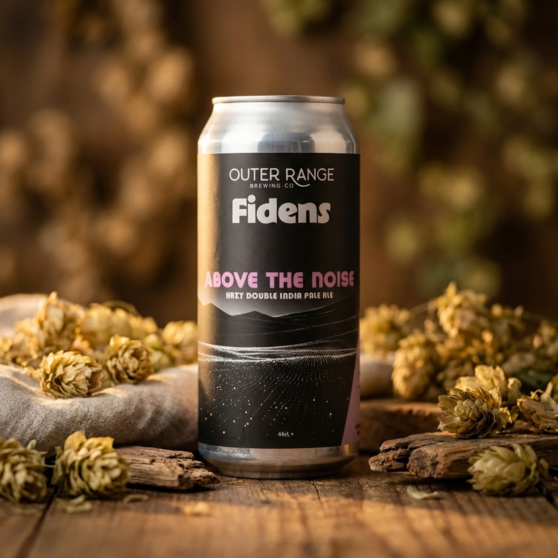 Above the Noise - Outer Range Brewing Rockies/Alps IPA - Imperial / Double New England / Hazy 440ml - 2