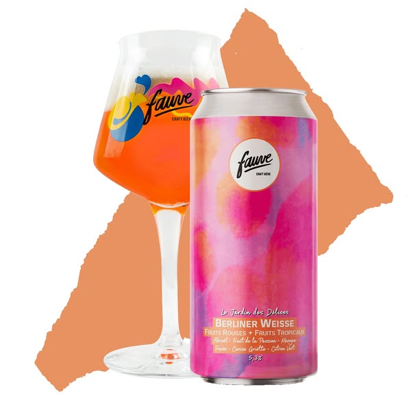 Le Jardin Des Délices - Fauve Sour - Berliner Weisse 440ml - 1