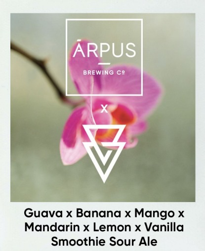 Guava x Banana x Mango x Mandarin x Lemon x Vanilla Smoothie Sour Ale - Ārpus Brewing Co. Sour - Smoothie / Pastry 440ml - 1