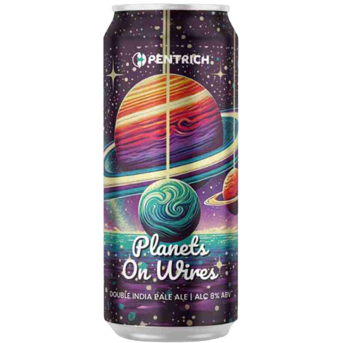 Planets On Wires - Pentrich Brewing Co. IPA - New England / Hazy 440ml - 1