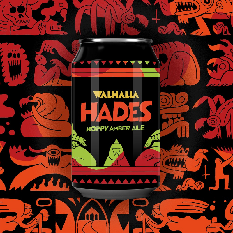 Hades - WALHALLA Brouwerij Red Ale - American Amber / Red 330ml - 1