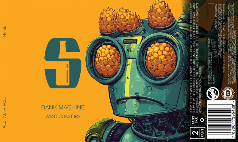 Dank Machine - Salikatt IPA - American 440ml - 1
