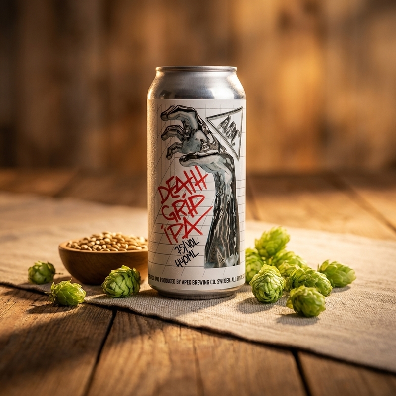 Death Grip (WC) IPA - Apex Brewing Company IPA - American 440ml - 2
