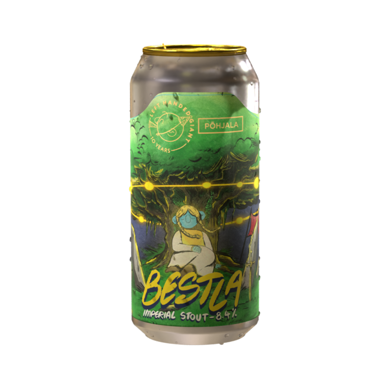 Bestla - Left Handed Giant Stout - Imperial / Double 440ml - 1