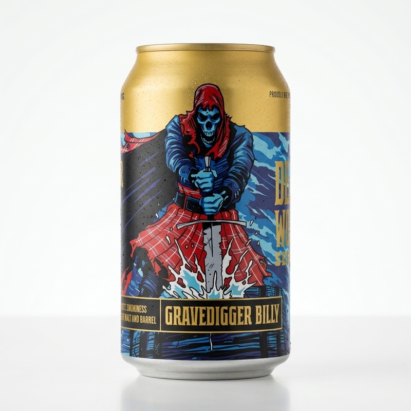 Gravedigger Billy (2025) - Revolution Brewing Scotch Ale / Wee Heavy 355ml - 2