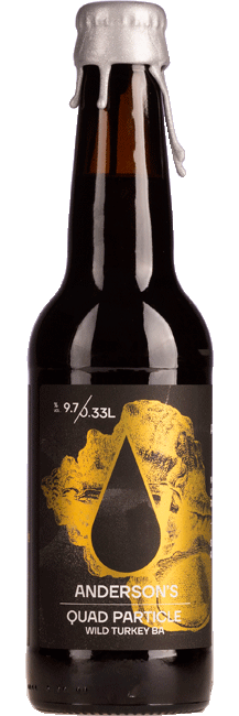 Quad Particle Wild Turkey BA - Anderson's Brewery Belgian Quadrupel 330ml - 1