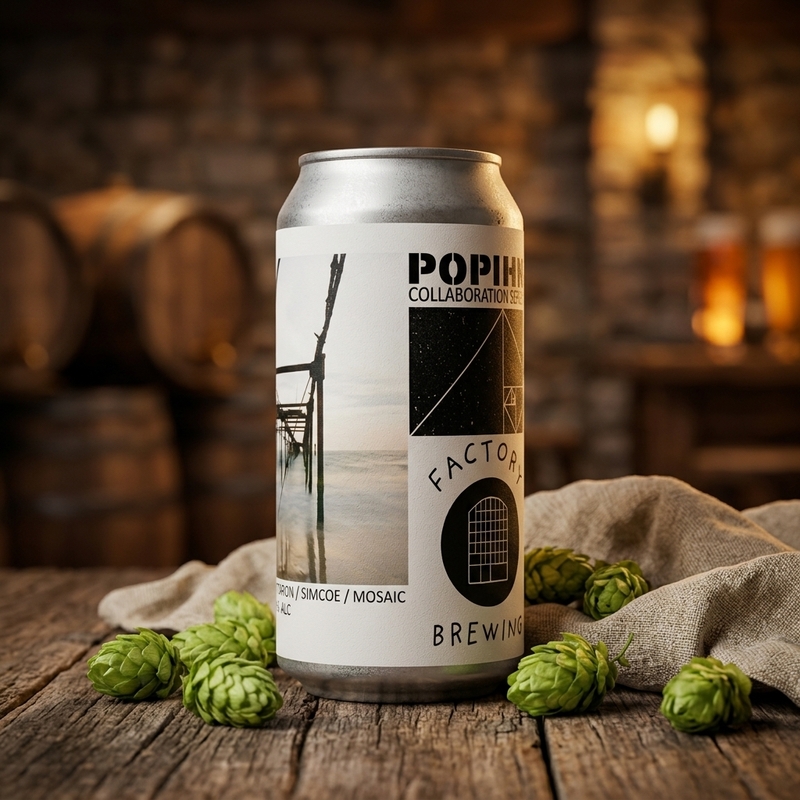 TIPA DDH – Nectaron / Simcoe / Mosaic - Popihn IPA - Triple New England / Hazy 440ml - 2