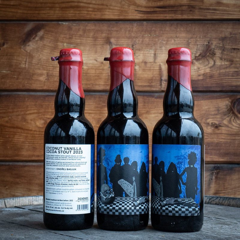 Coconut Vanilla Cacao 2023 - Rodinný pivovar Zichovec Stout - Imperial / Double 375ml - 1
