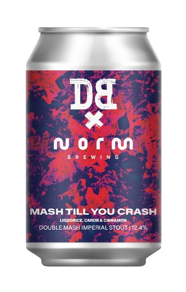 Mash Till You Crash (Norm collab) - DutchBargain Stout - Imperial / Double 330ml - 1