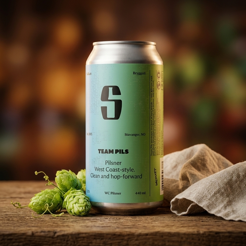 Team Pils - Salikatt Pilsner - Other 440ml - 2