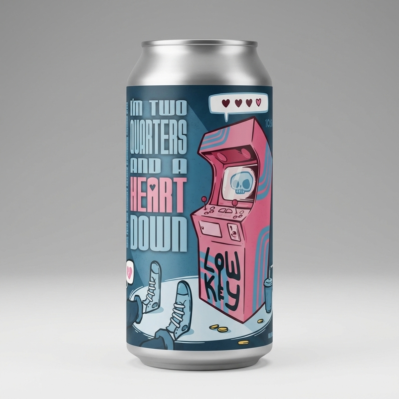 I'm Two Quarters and a Heart Down. - Low Key Barrel Project Stout - Imperial / Double 330ml - 1