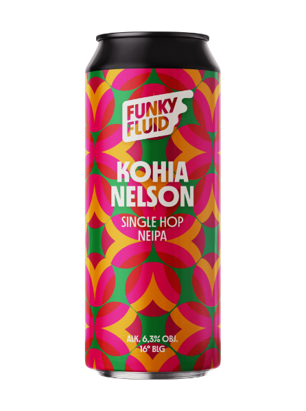 Kohia Nelson - Funky Fluid IPA - New England / Hazy 500ml - 1