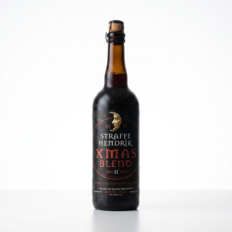 Straffe Hendrik Xmas Blend 2026 - Brouwerij De Halve Maan Belgian Quadrupel 750ml - 2