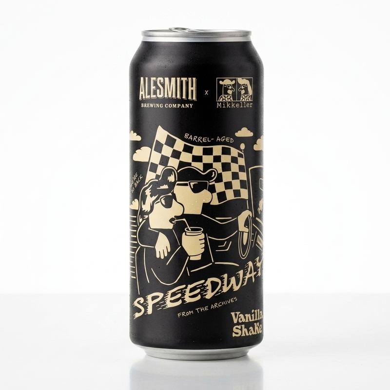 Barrel-Aged Speedway Stout: Vanilla Shake - AleSmith Brewing Company Stout - Imperial / Double 475ml - 2