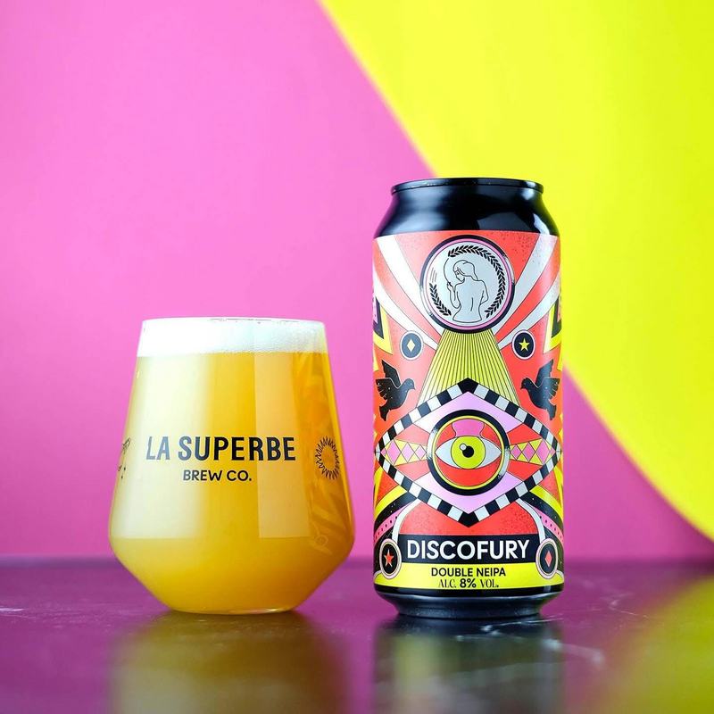 Discofury - La Superbe IPA - Imperial / Double New England / Hazy 440ml - 1