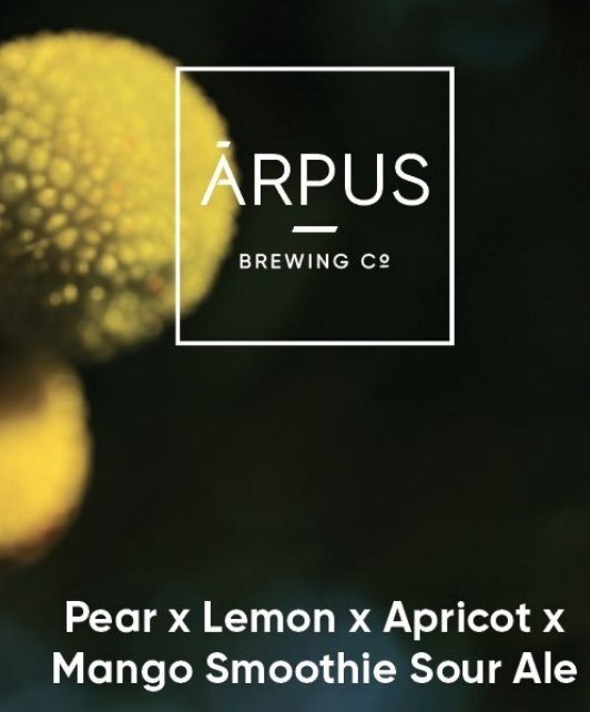 Pear x Lemon x Apricot x Mango Smoothie Sour Ale - Ārpus Brewing Co. Sour - Smoothie / Pastry 440ml - 1