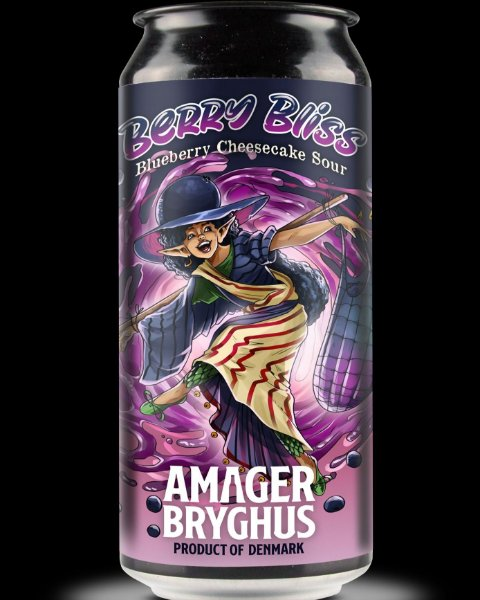 Berry Bliss: Blueberry Cheesecake Sour - Amager Bryghus Sour - Fruited 440ml - 1