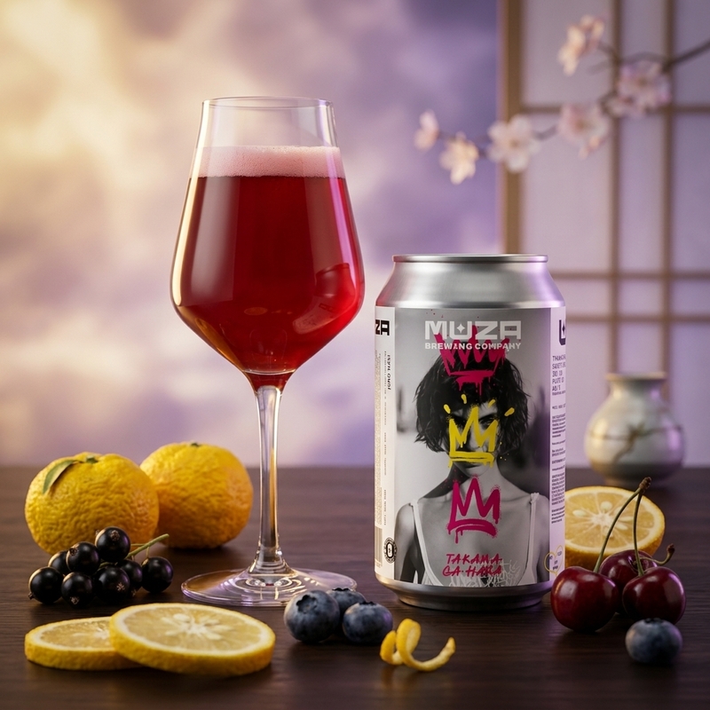 Takama-Ga-Hara - Muza Sour - Smoothie / Pastry 330ml - 1