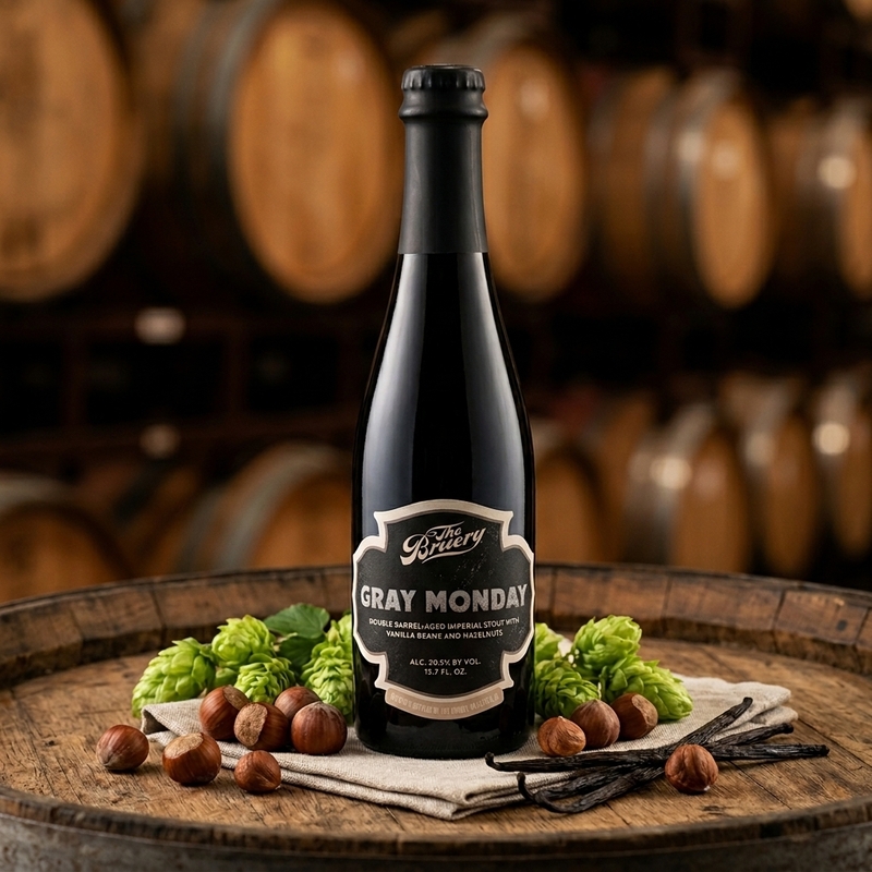 Gray Monday (2025) - The Bruery Stout - Imperial / Double 375ml - 1