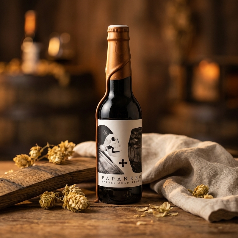 Papanero : French Whisky Ex Sherry - Ritual Lab Stout - Imperial / Double 330ml - 1