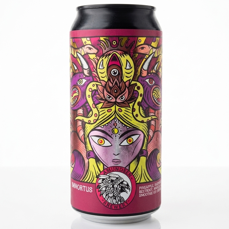 Immortus - Amundsen Brewery Sour - Smoothie / Pastry 440ml - 2