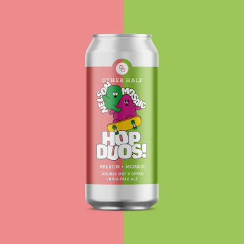 Hop Duos! - Nelson + Mosaic - Other Half Brewing Co. IPA - New England / Hazy 440ml - 1